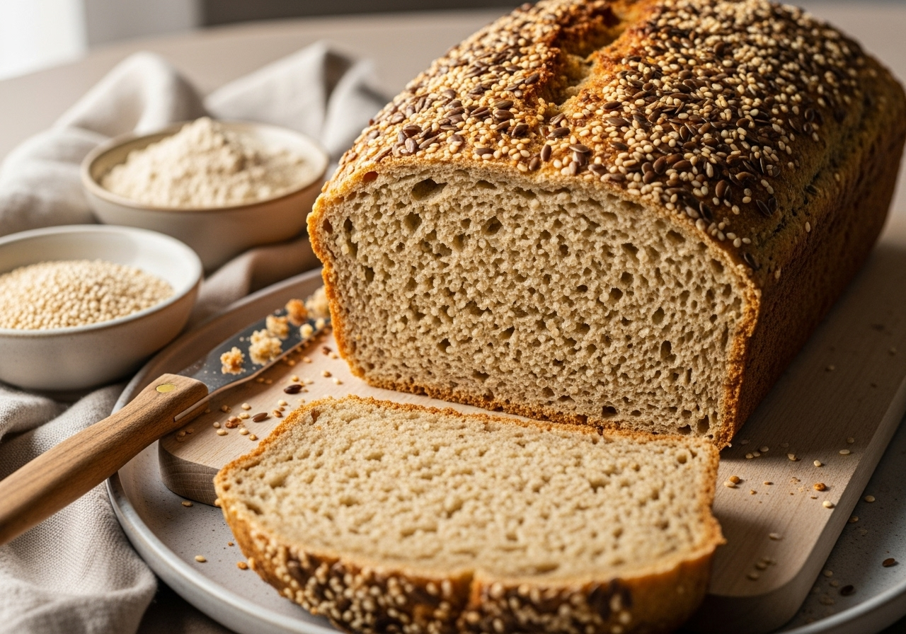 Glutenfreies Quinoa-Brot