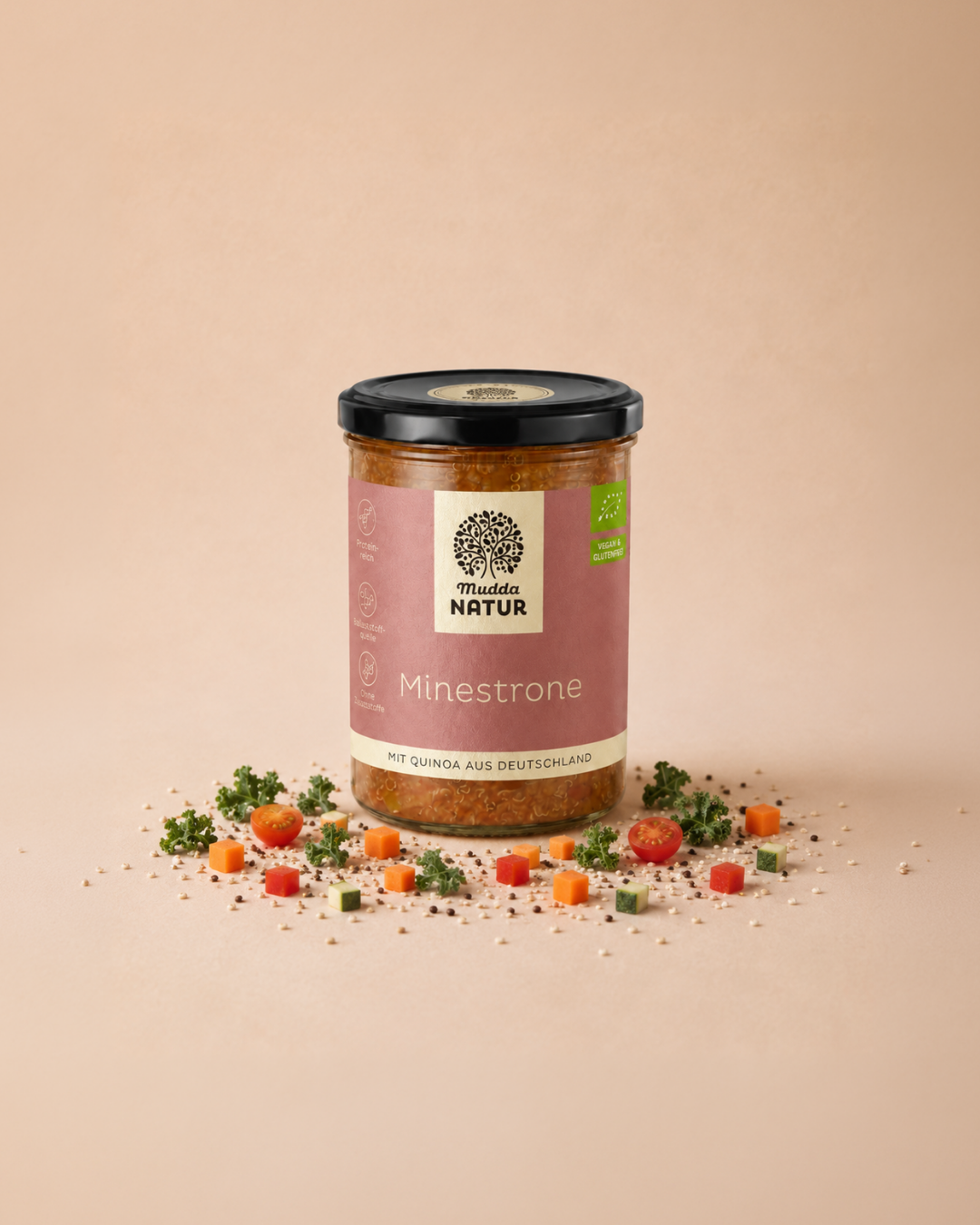 Bio Minestrone mit Quinoa