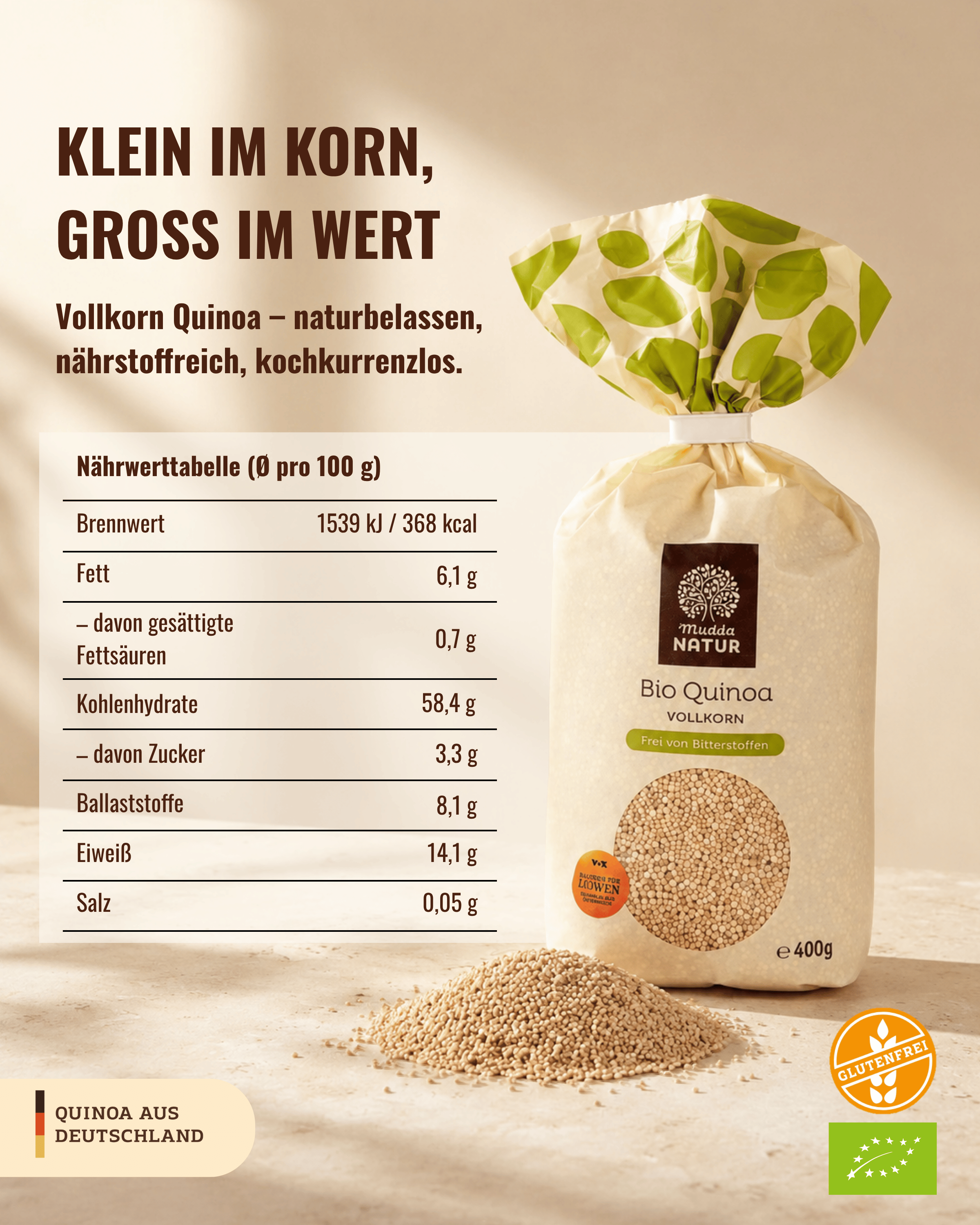 Bio Vollkorn-Quinoa