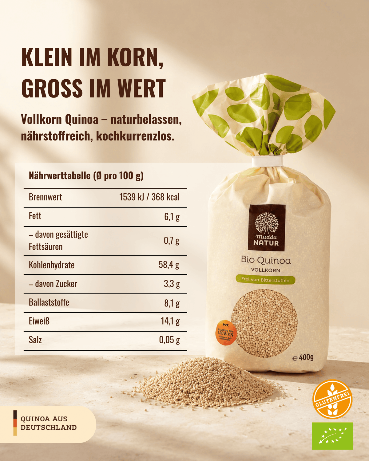Bio Vollkorn-Quinoa
