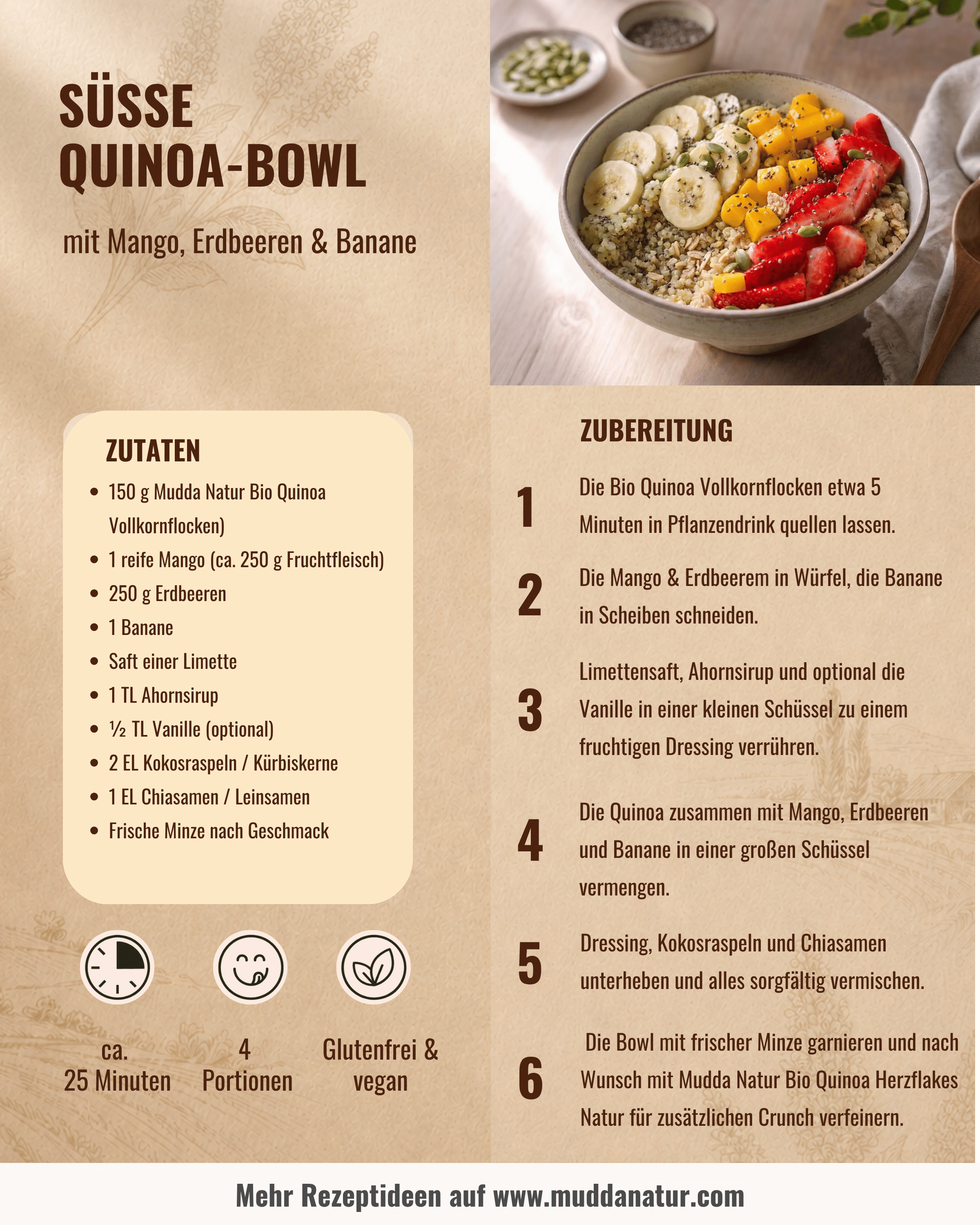 Bio Quinoa Vollkornflocken