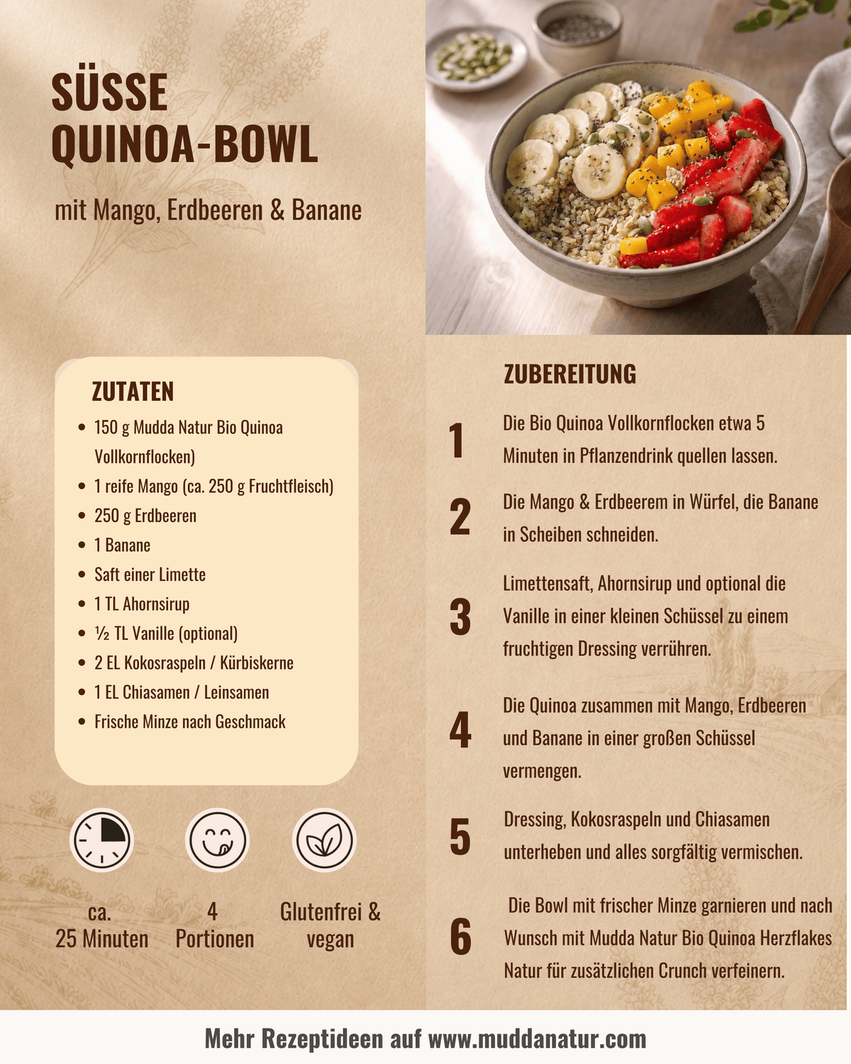 Bio Quinoa Vollkornflocken
