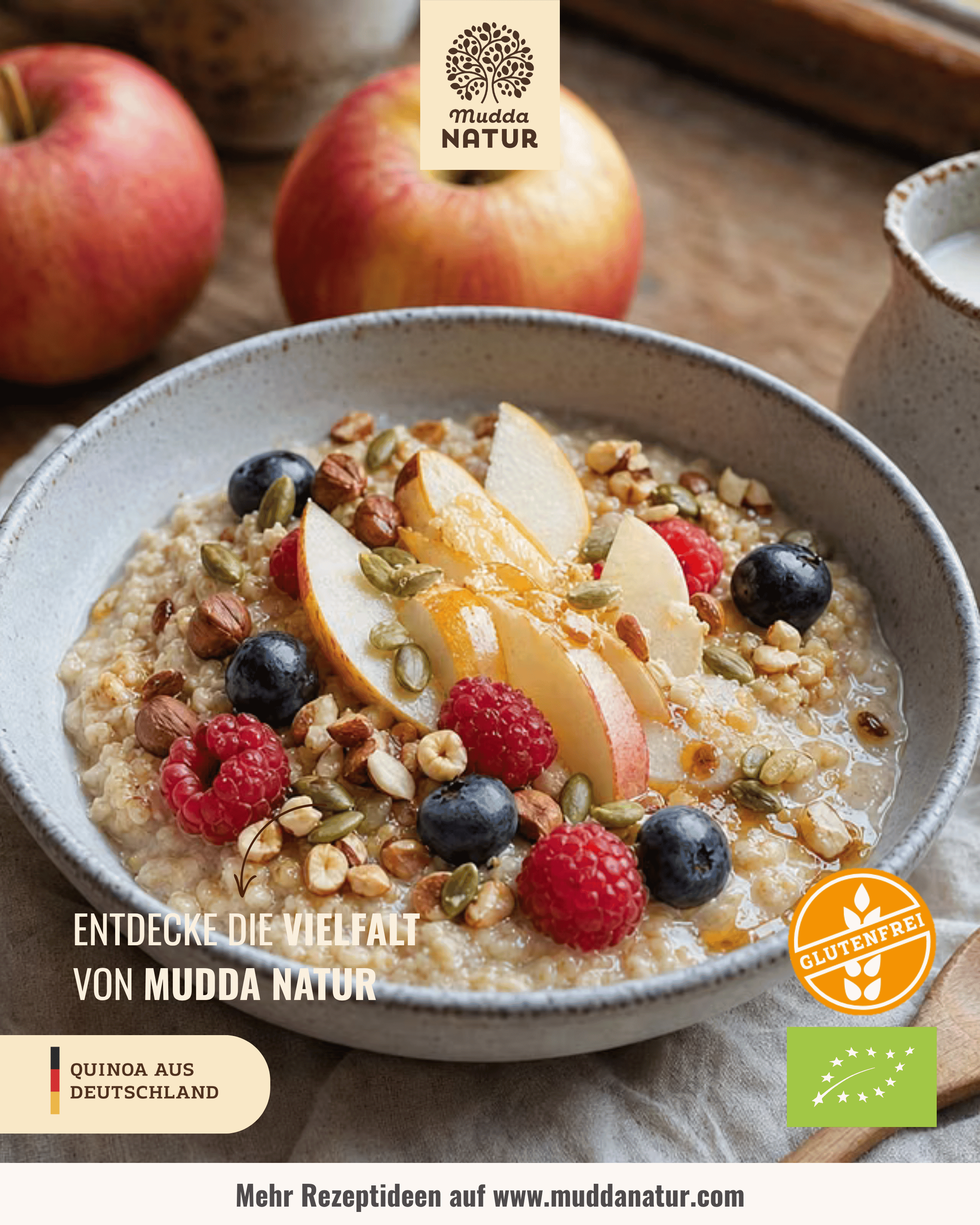 Bio Quinoa Vollkornflocken
