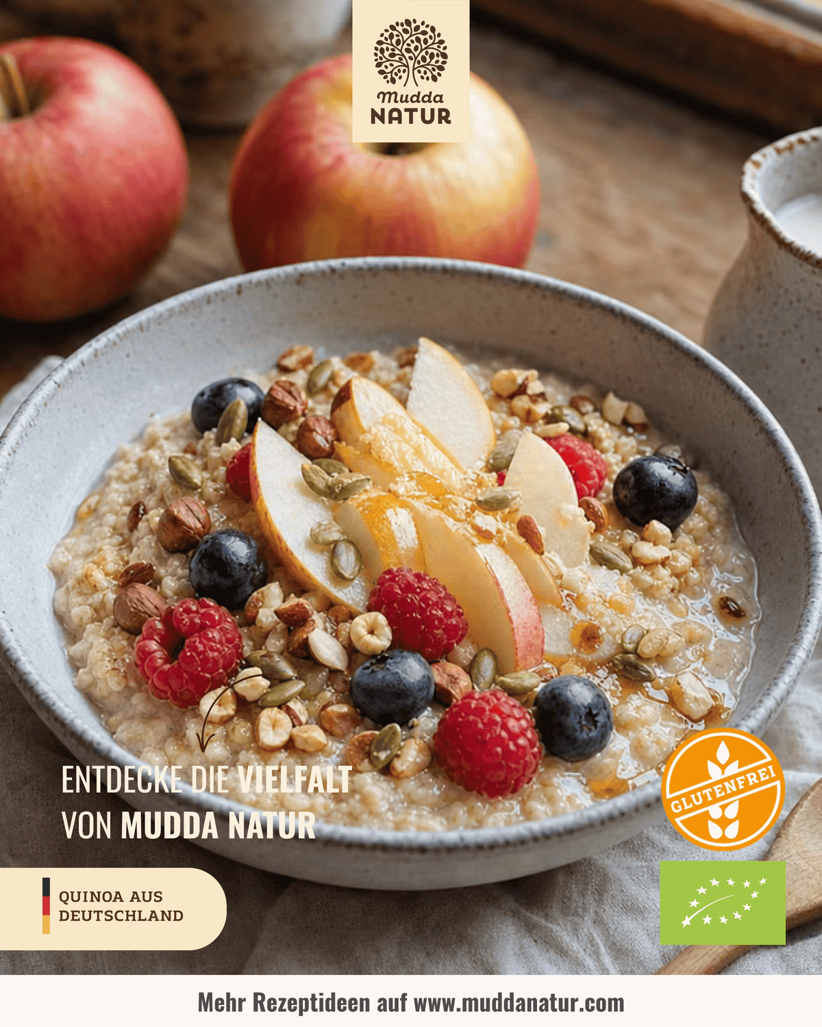 Bio Quinoa Vollkornflocken