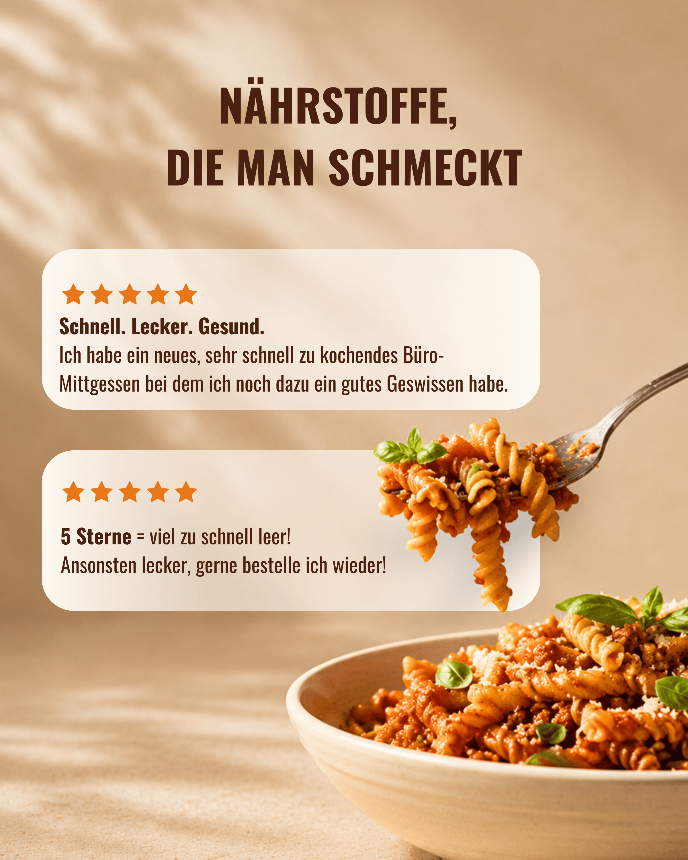 Bio Quinoa Fusilli mit Kichererbse