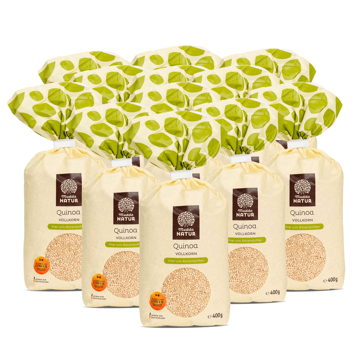 Vollkorn-Quinoa Vorrats-Set 12x400g