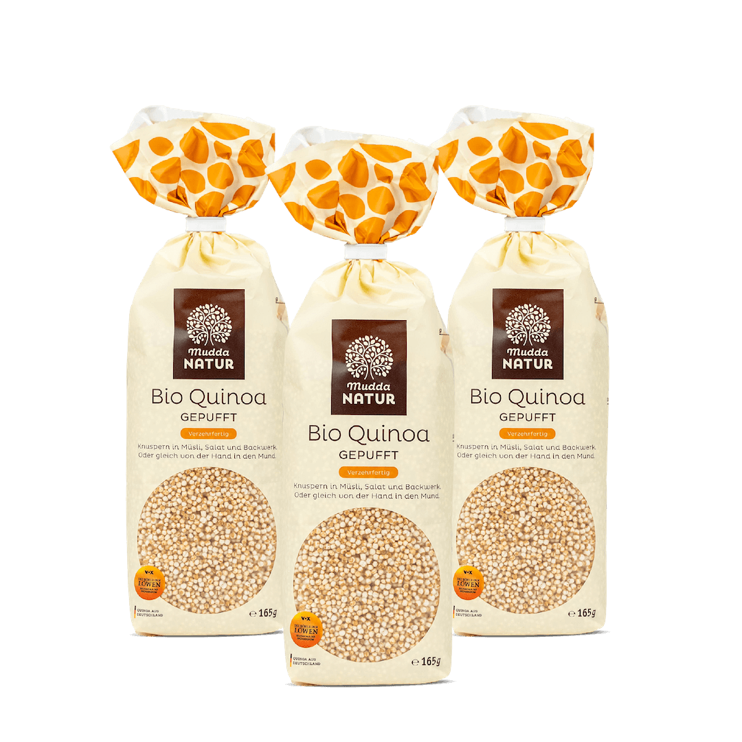 Bio Quinoa -gepufft-