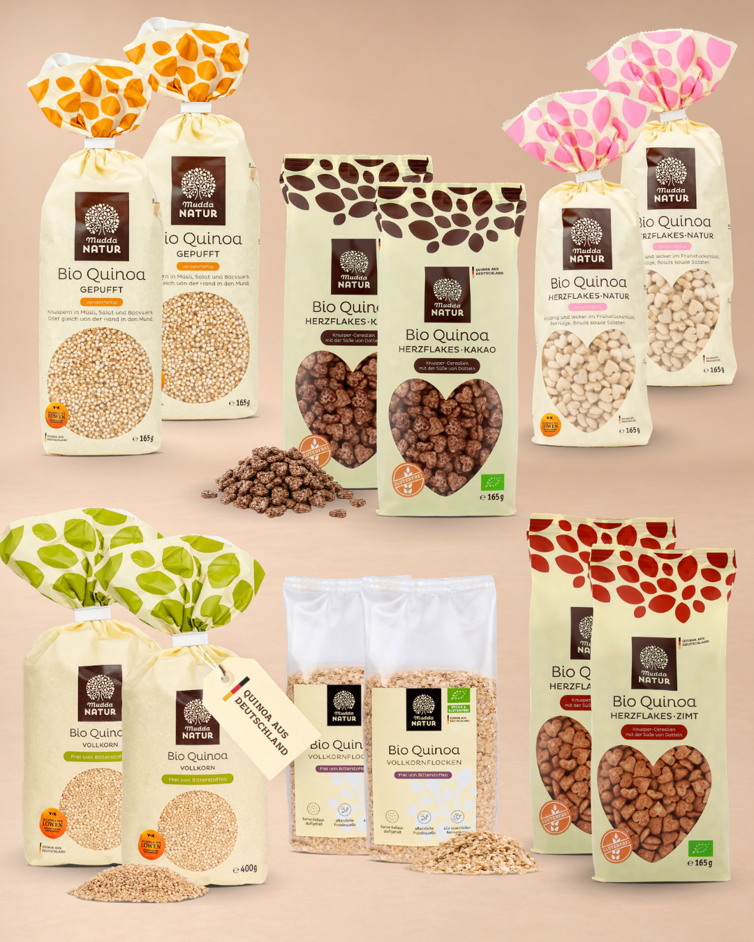 "Frühstückshelden" Bio Quinoa-Set