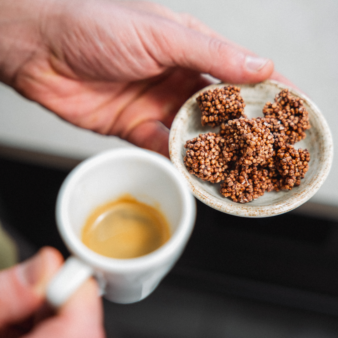 Bio Quinoa Bites mit Haselnuss