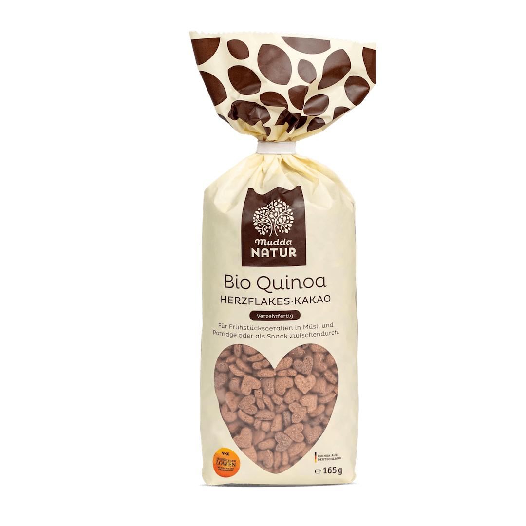 Bio Quinoa Herzflakes -Kakao-