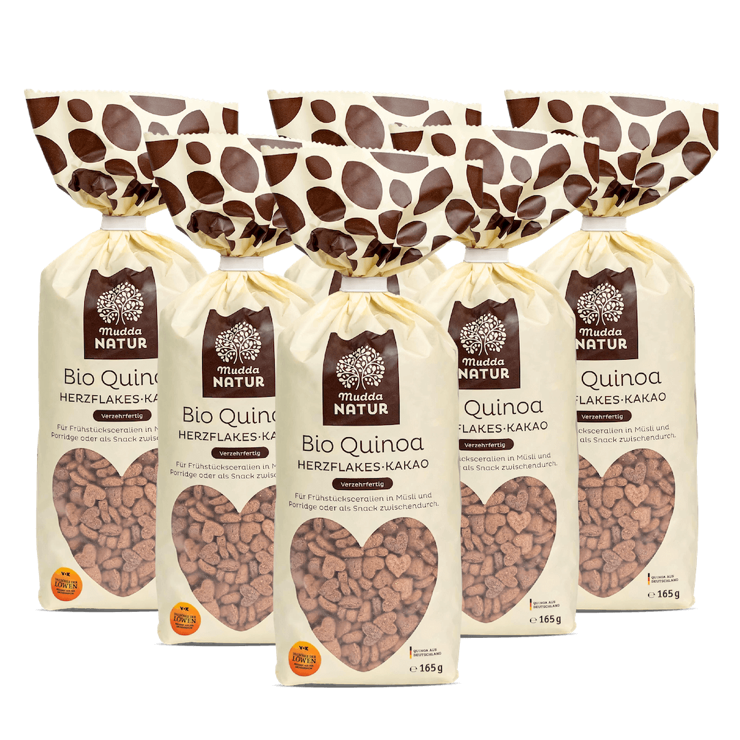 Bio Quinoa Herzflakes -Kakao-