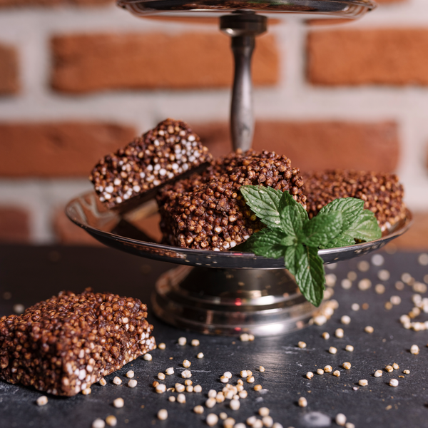 Quinoa Bites Edel-Bitterschokolade & Haselnuss