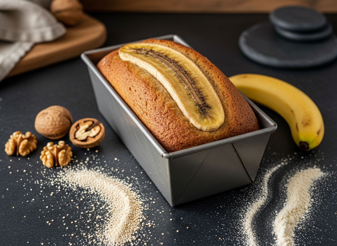 Quinoa-Bananenbrot