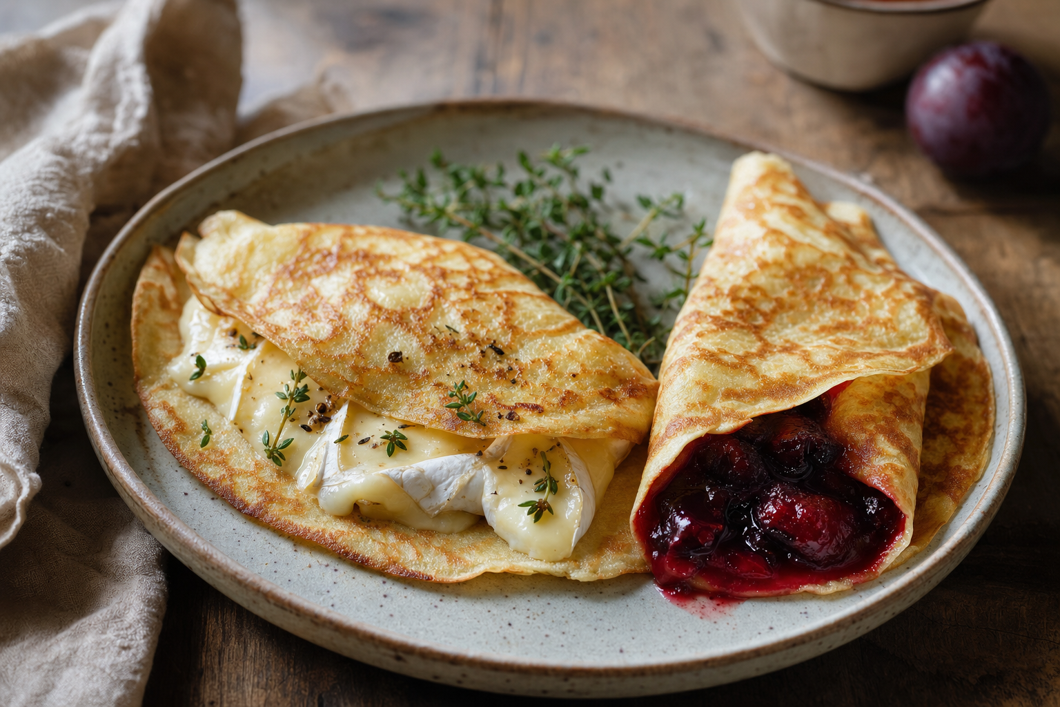 Quinoa-Pfannkuchen – süß oder herzhaft genießen