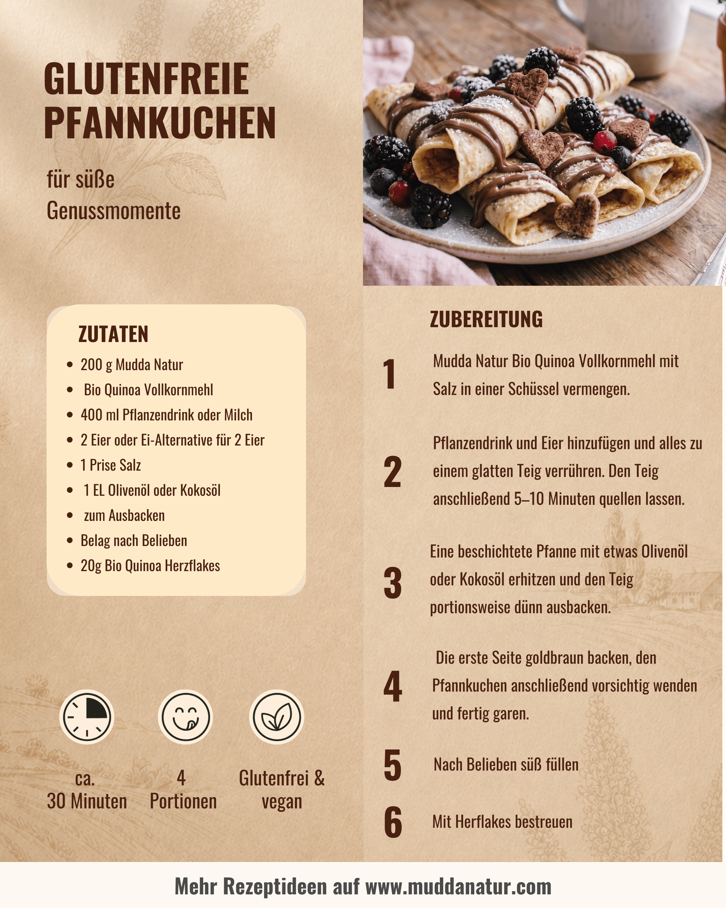 Bio Quinoa Herzflakes -Kakao-
