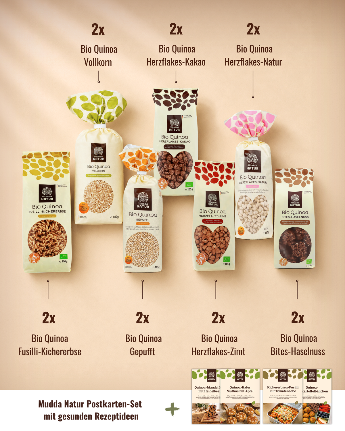 "Pausen-Power" Bio Quinoa-Set