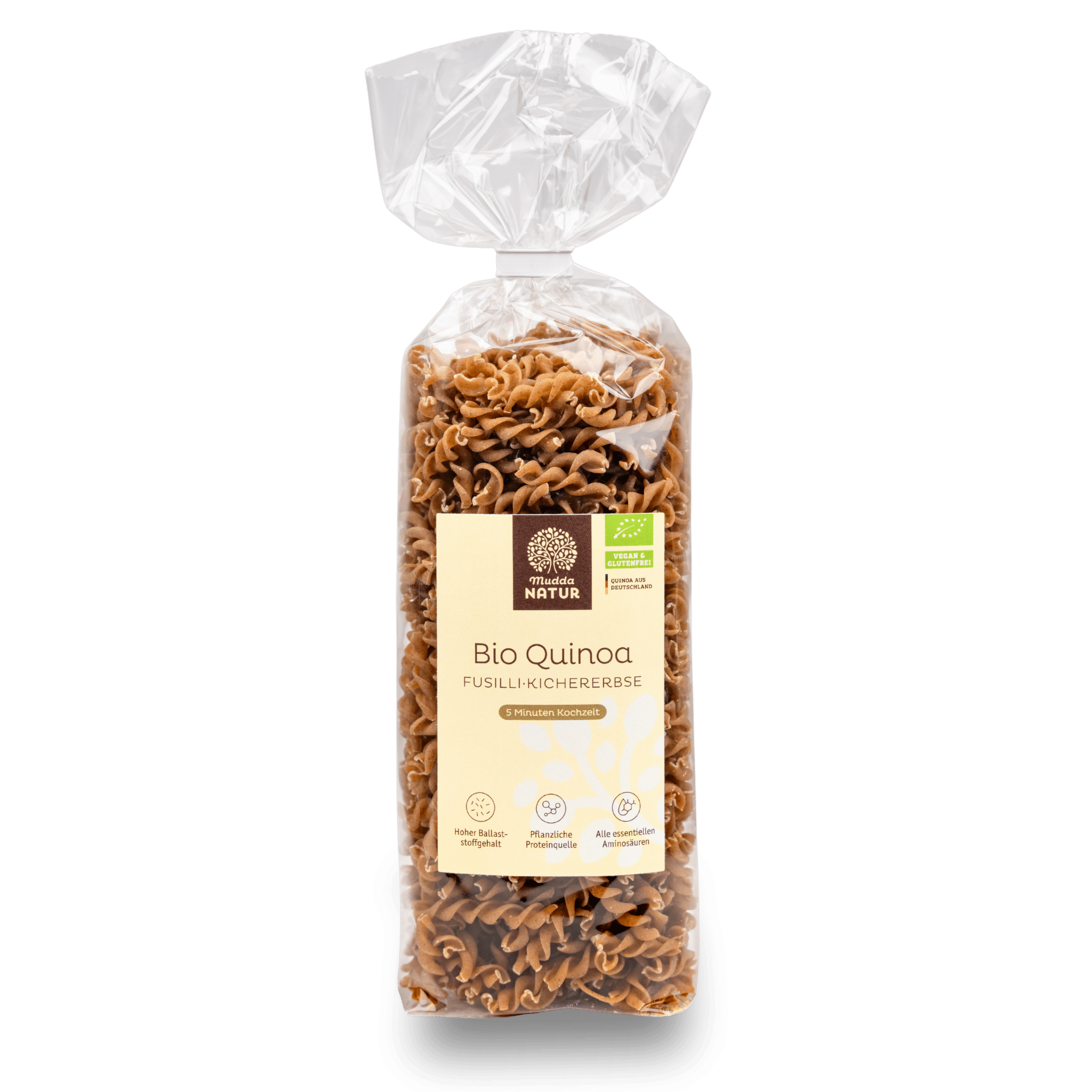 Bio Quinoa Kichererbsen Fusilli