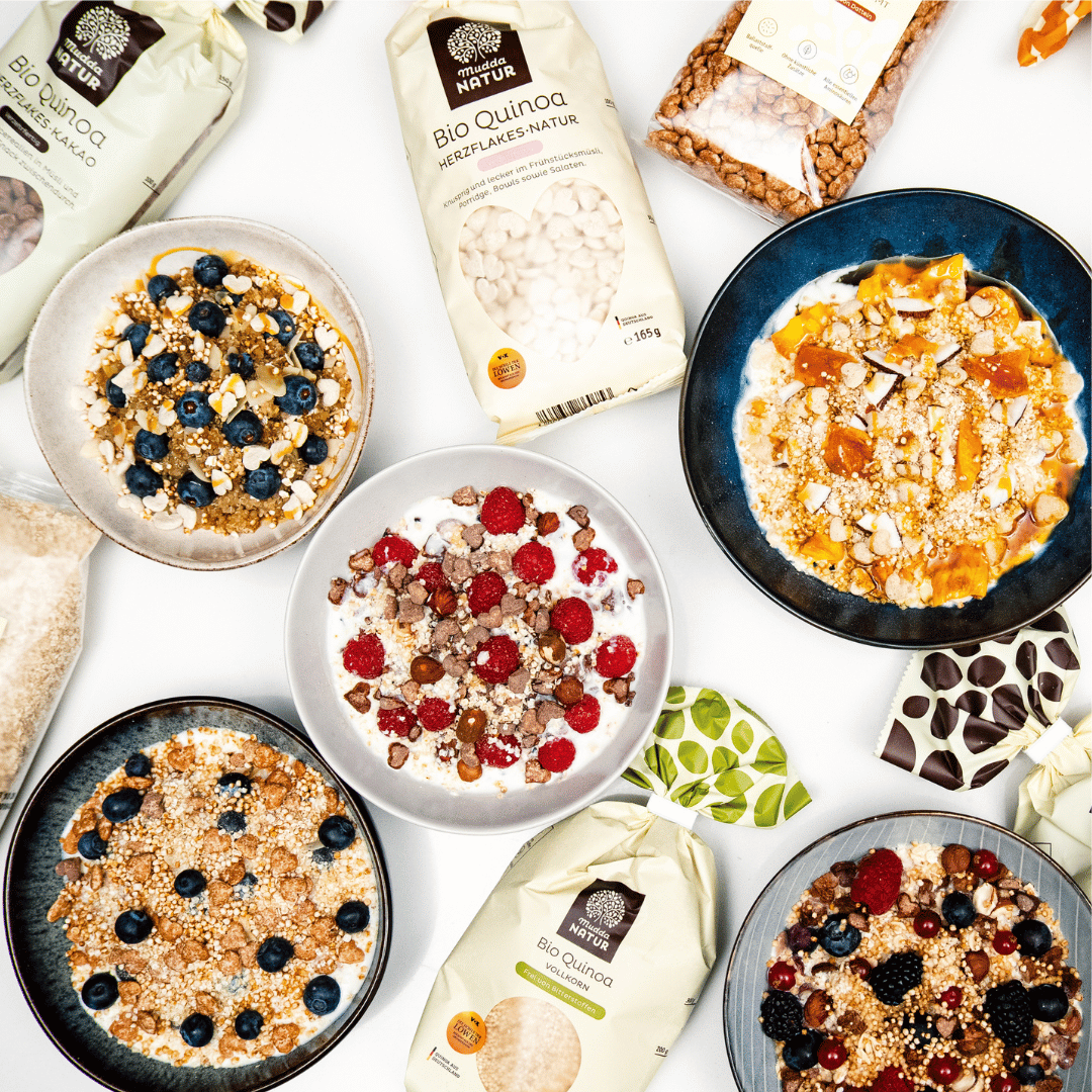 "Frühstückshelden" Bio Quinoa-Set