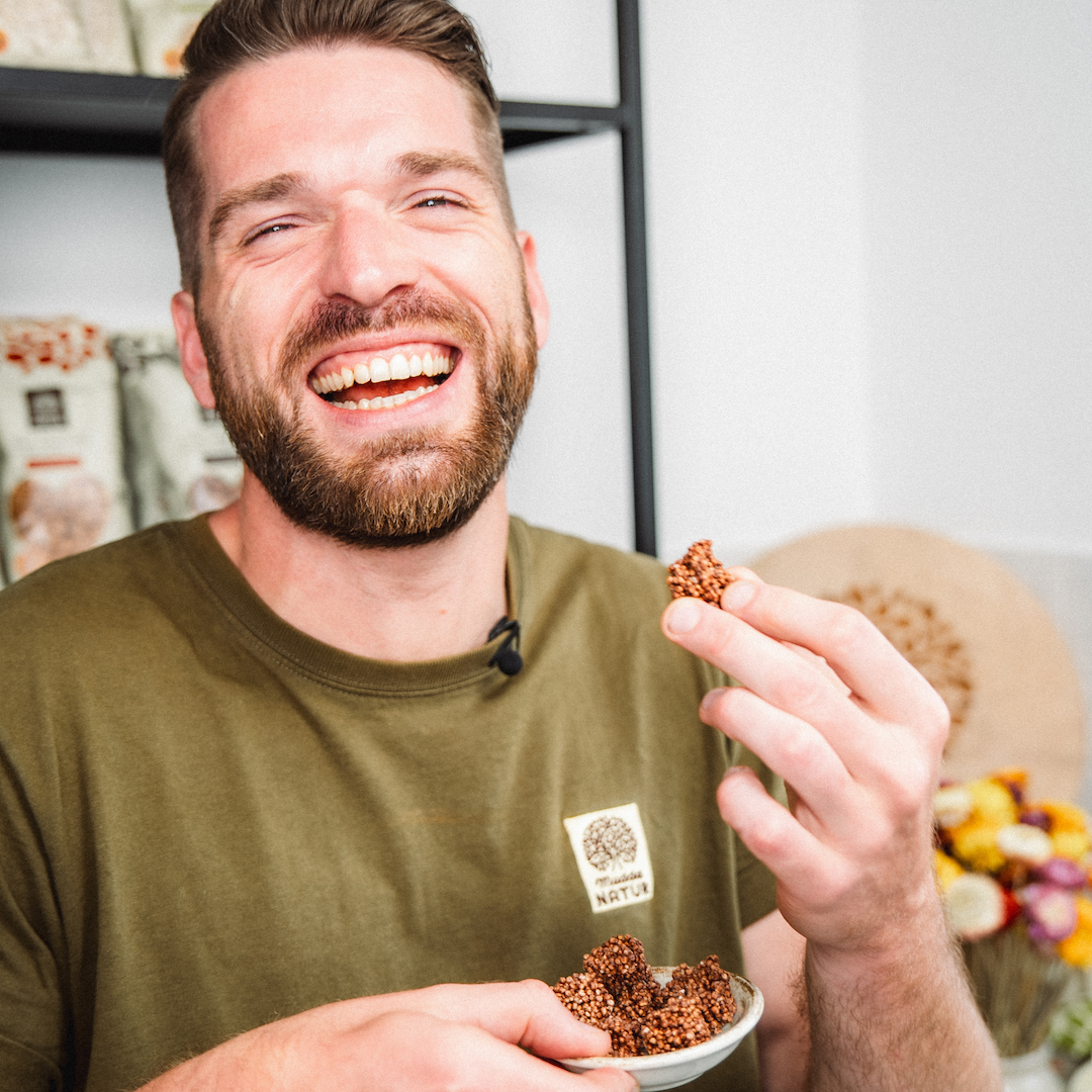 Bio Quinoa Bites mit Haselnuss