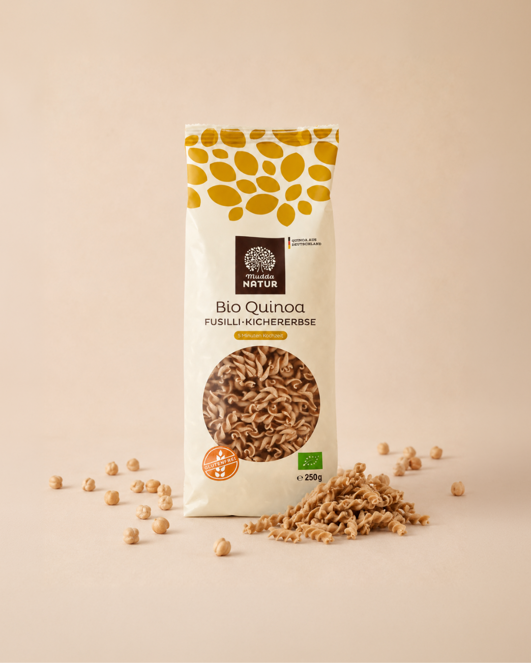 Bio Quinoa Fusilli mit Kichererbse